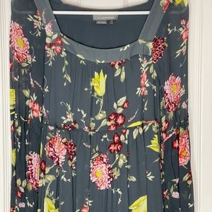 Anthropologie flower dress